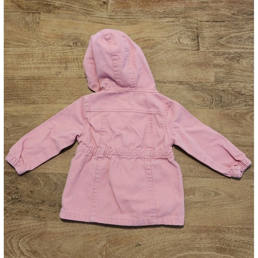 Toddler DKNY Jacket 18M Spring  Light Cotton Hooded Zipup